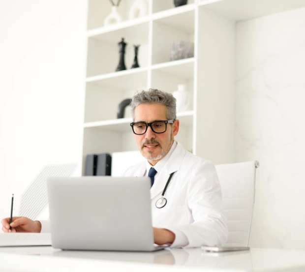 фото врача травматолога ортопеда на онлайн приеме